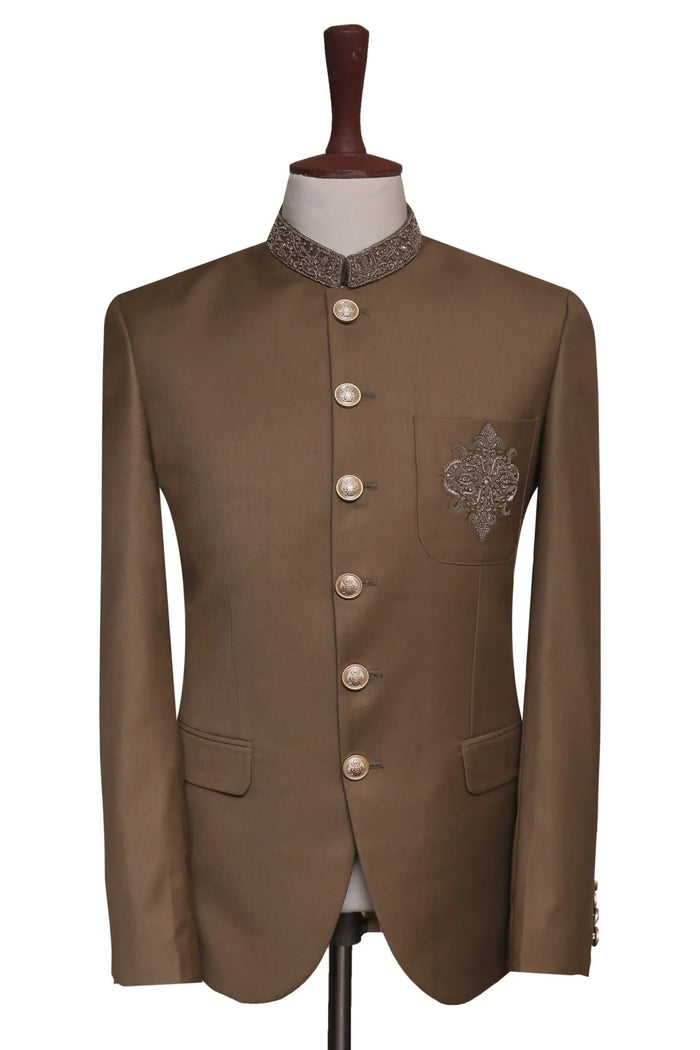 Elegant Gold Prince Coat