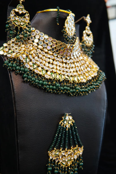 Kundan wedding set