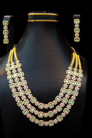 Indian gold plated set